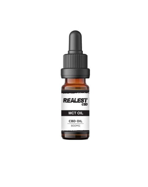 Realest CBD 800mg CBD 10ml MCT Oil