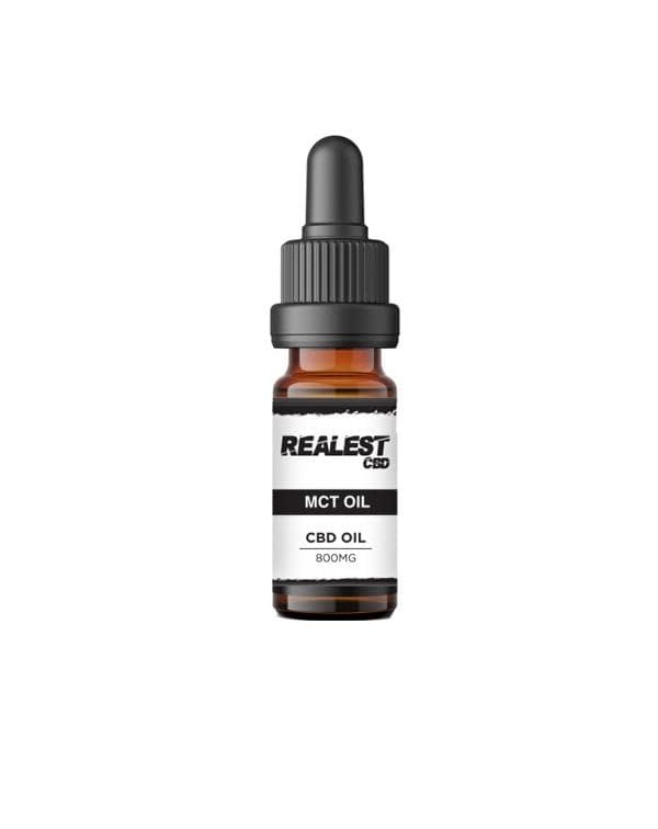 Realest CBD 800mg CBD 10ml MCT Oil