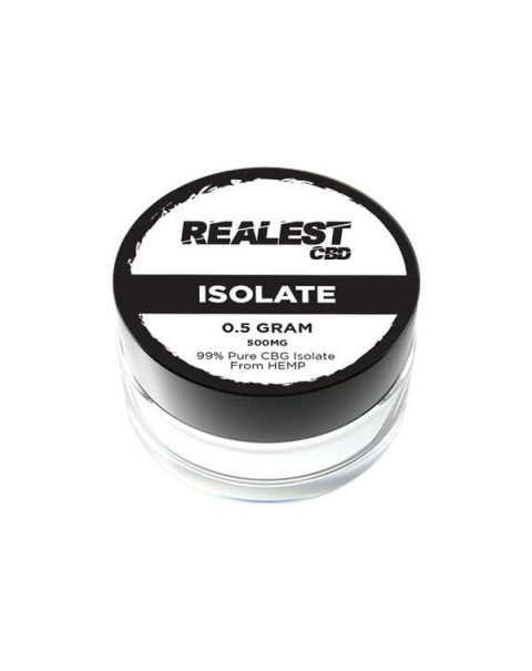 Realest CBD 500mg CBG Isolate