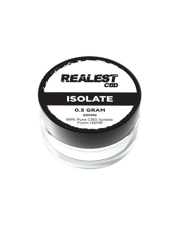 Realest CBD 500mg CBG Isolate