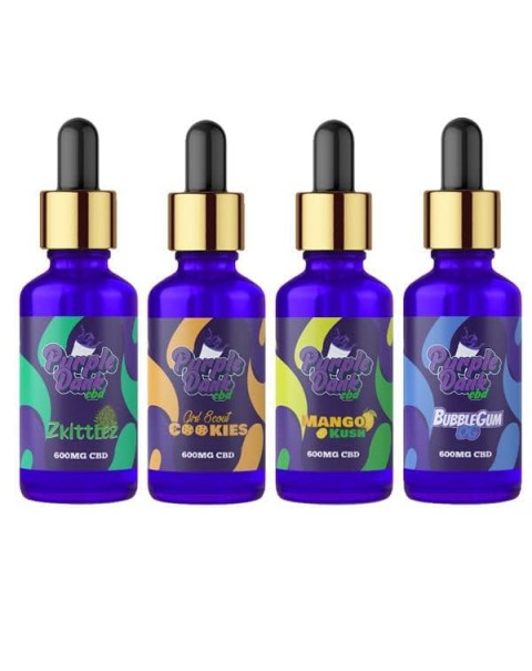 Purple Dank CBD Flavoured CBD Oil 600mg CBD Oil 30ml