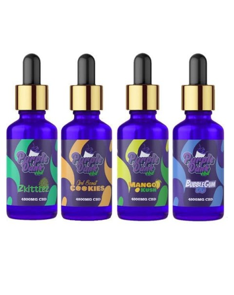 Purple Dank CBD Flavoured CBD Oil 4800mg CBD Oil 30ml