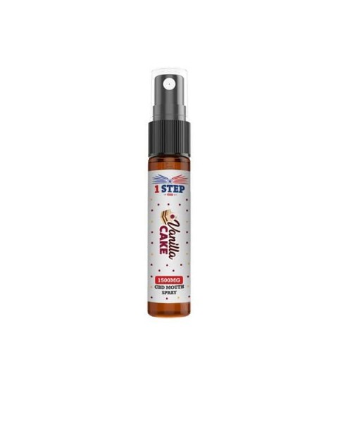 1 Step CBD 1500mg CBD Mouth Spray 10ml