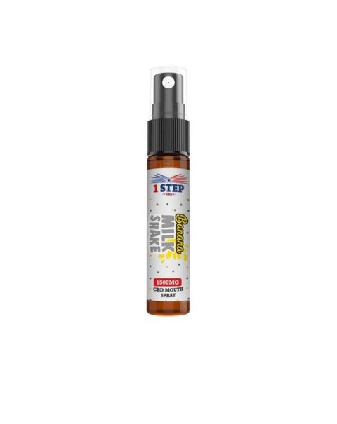 1 Step CBD 1500mg CBD Mouth Spray 10ml