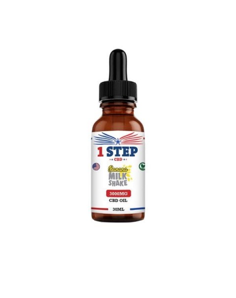 1 Step CBD 3000mg CBD Flavoured Oil 30ml