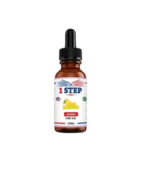 1 Step CBD 500mg CBD Flavoured Oil 30ml