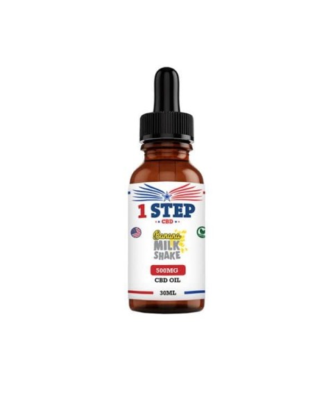 1 Step CBD 500mg CBD Flavoured Oil 30ml