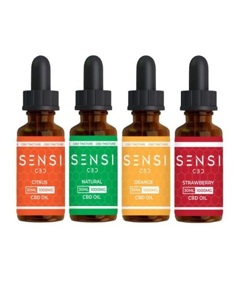 Sensi CBD 1000mg CBD Tinture Oil 30ml