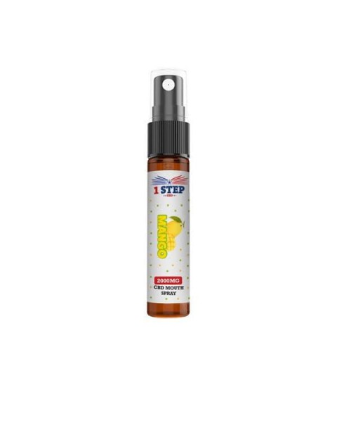 1 Step CBD 2000mg CBD Mouth Spray 10ml