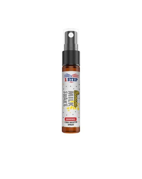 1 Step CBD 2000mg CBD Mouth Spray 10ml