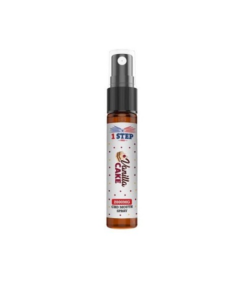 1 Step CBD 2000mg CBD Mouth Spray 10ml