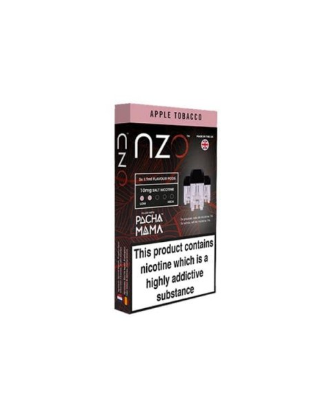 NZO 10mg Salt Cartridges with Pacha Mama Nic Salt (50VG/50PG)