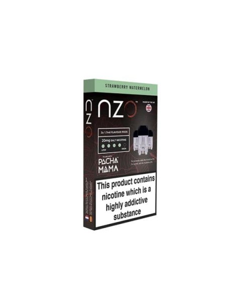 NZO 10mg Salt Cartridges with Pacha Mama Nic Salt (50VG/50PG)