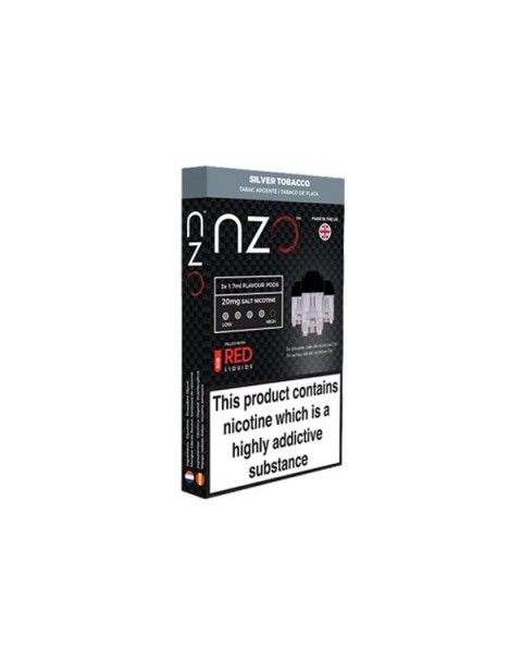 NZO 10mg Salt Cartridges with Red Liquids Nic Salt (50VG/50PG)