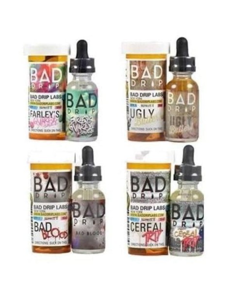 Bad Drip 0mg 50ml Shortfill (80VG/20PG)