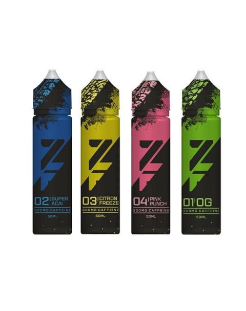 Zap! Juice Z Fuel 0mg 50ml Shortfill (Caffeine Infused E-liquid & Free ZAP 18mg Nic Salt)