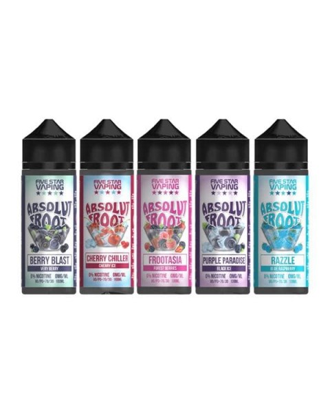 Absolut Froot by V-Juice 0mg 100ml Shortfill (70VG/30PG)