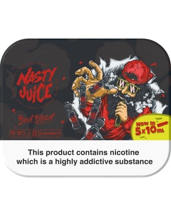 Nasty Juice 3mg 5x10ml Multipack (70VG/30PG)