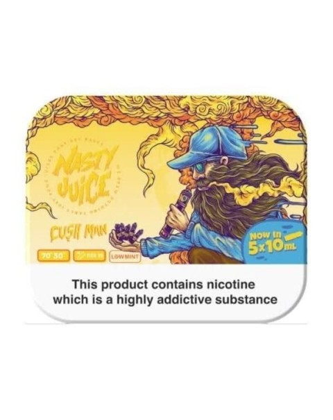 Nasty Juice 3mg 5x10ml Multipack (70VG/30PG)