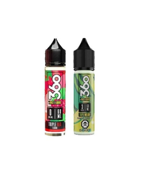 Triple 360 by Twist E-Liquids 0mg 50ml Shortfill (70VG/30PG)