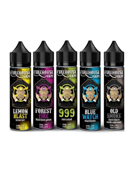 Firehouse Vape 50ml Shortfill 0mg (70VG/30PG)