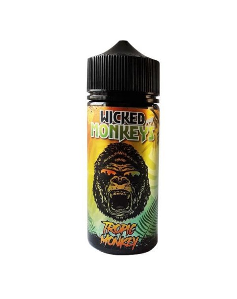 Wicked Monkeys 100ml Shortfill 0mg (70VG/30PG)