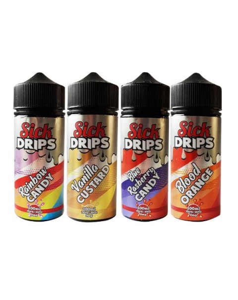 Sick Drips 100ml Shortfill 0mg (70VG/30PG)