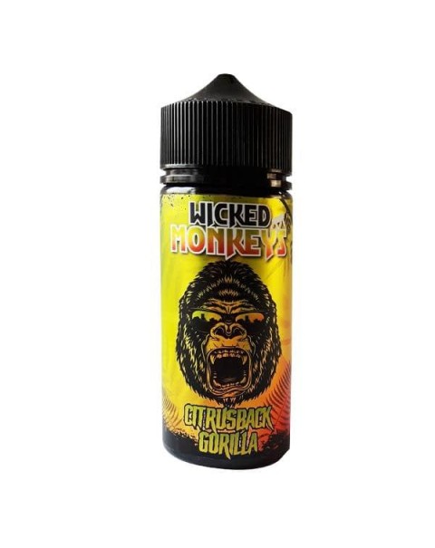 Wicked Monkeys 100ml Shortfill 0mg (70VG/30PG)