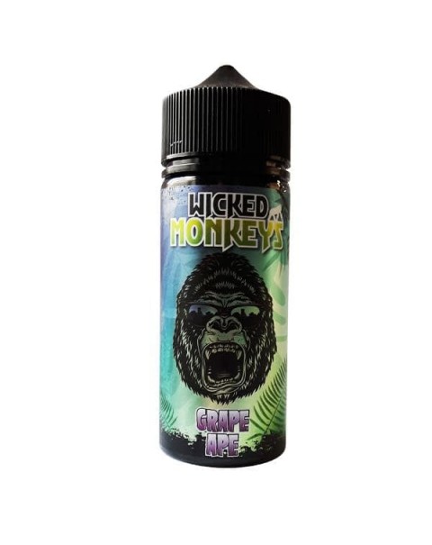 Wicked Monkeys 100ml Shortfill 0mg (70VG/30PG)