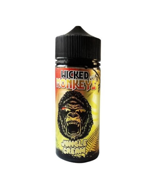 Wicked Monkeys 100ml Shortfill 0mg (70VG/30PG)