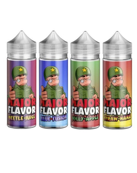 Major Flavor 100ml Shortfill 0mg (70VG/30PG)