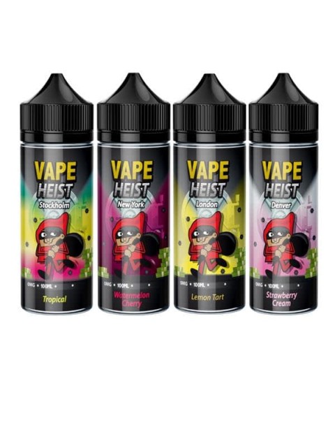 Vape Heist 100ml Shortfill 0mg (70VG/30PG)