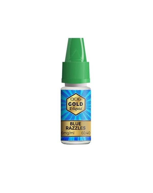 QCig Gold E-Liquids 10ml 12mg (60VG/40PG)