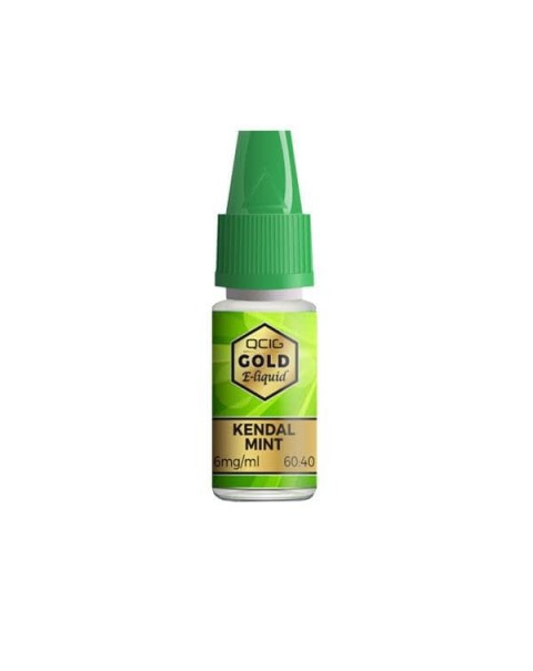 QCig Gold E-Liquids 10ml 18mg (60VG/40PG)