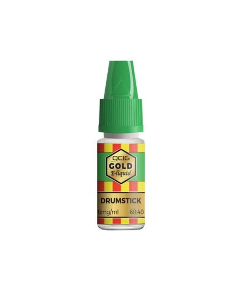 QCig Gold E-Liquids 10ml 18mg (60VG/40PG)