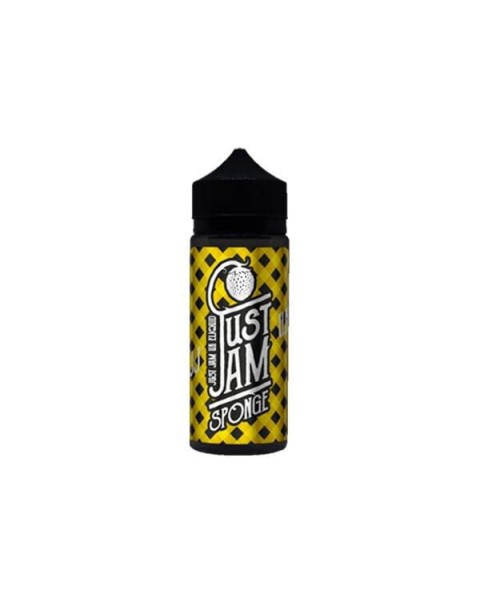Just Jam Sponge 0mg 100ml Shortfill (80VG/20PG)