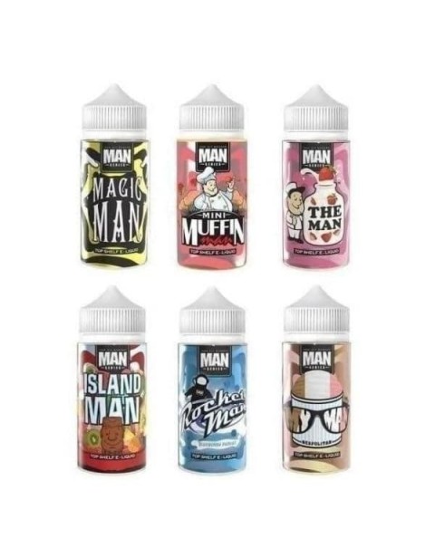 Man Series by One Hit Wonder 0mg 100ml Shortfill (80VG/20PG)