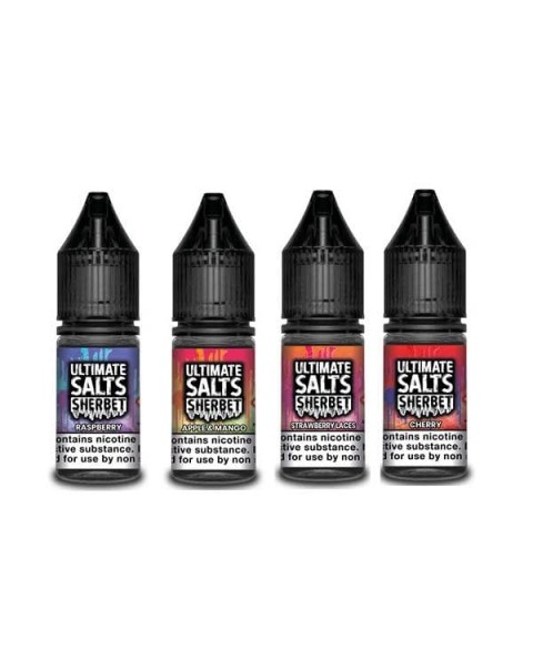 10MG Ultimate Puff Salts Sherbet 10ML Flavoured Nic Salts (50VG/50PG)