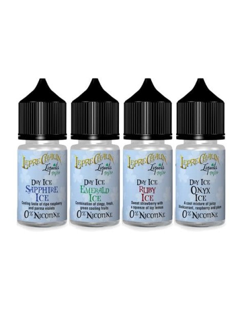 Leprechaun Dry Ice 30ml (20ml Shortfill + 1 x 10ml Nic Shots) (70VG/30PG)