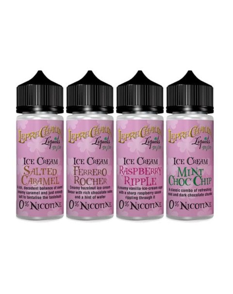 Leprechaun Ice Cream 120ml (100ml Shortfill + 2 x 10ml Nic Shots) (70VG/30PG)