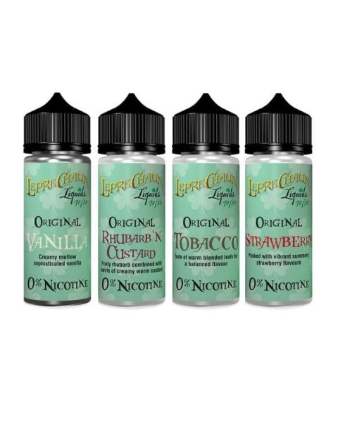 Leprechaun Original 120ml (100ml Shortfill + 2 x 10ml Nic Shots) (70VG/30PG)