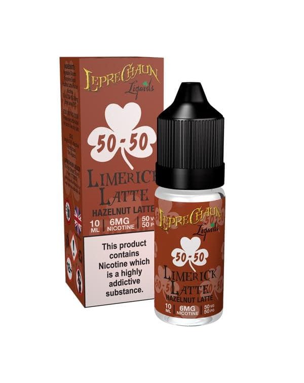 Leprechaun 50/50 Liquids 6mg 10ml (50VG/50PG)