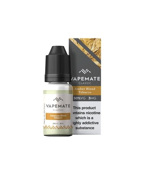 Vapemate Classic 18mg 10ml E-Liquid (70VG/30PG)