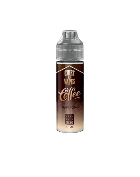 Chief of Vapes Coffee Range 50ml Shortfill 0mg (70VG/30PG)