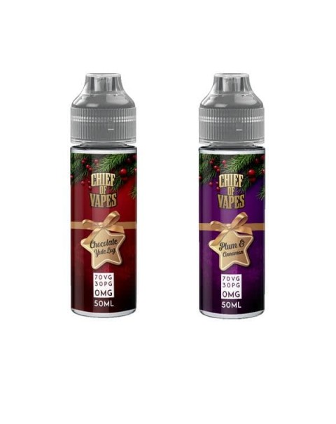 Chief of Vapes Winter Festive Range 50ml Shortfill 0mg (70VG/30PG)