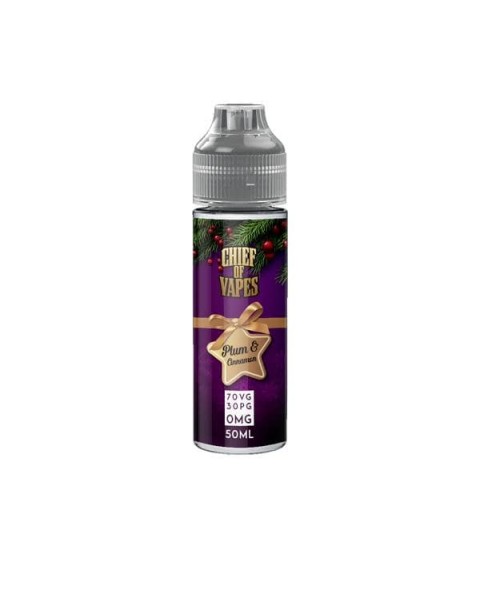 Chief of Vapes Coffee Range 50ml Shortfill 0mg (70VG/30PG)