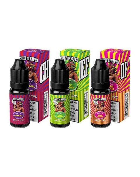 20mg Chief of Vapes Sweets Flavoured Nic Salt 10ml (50VG/50PG)