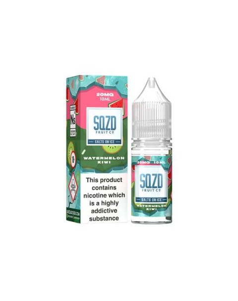 20mg Sqzd On Ice 10ml Nic Salts (50VG/50PG)