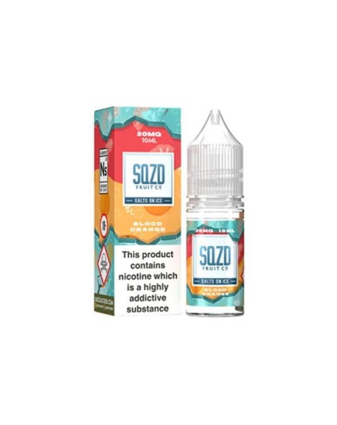 20mg Sqzd On Ice 10ml Nic Salts (50VG/50PG)