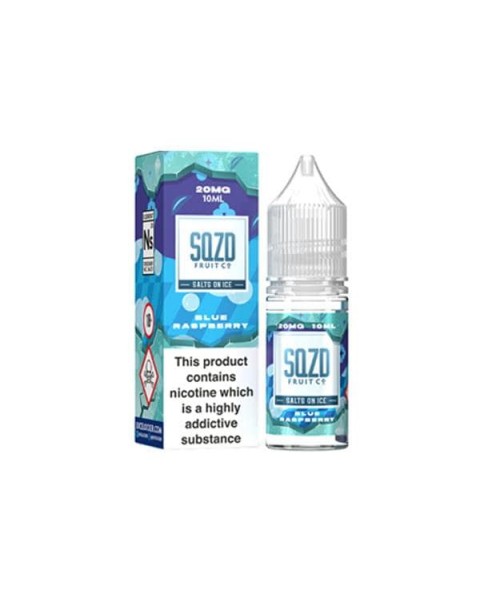 20mg Sqzd On Ice 10ml Nic Salts (50VG/50PG)